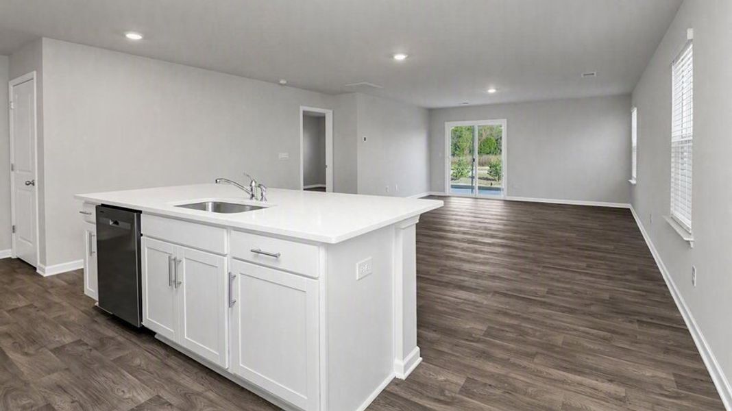 Furnished interior view inside a new home in Hunter's Branch, Hopkins (Image 4).