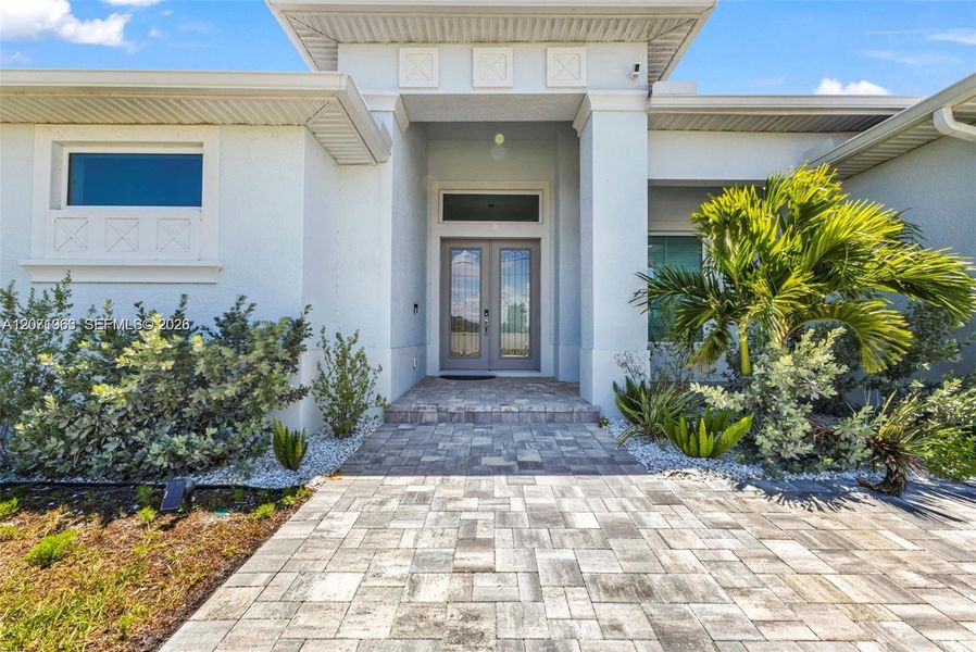 Exterior details and patio area of a home in , Port Charlotte (Image 2). Exterior details and patio area of a home in , Port Charlotte (Image 2).