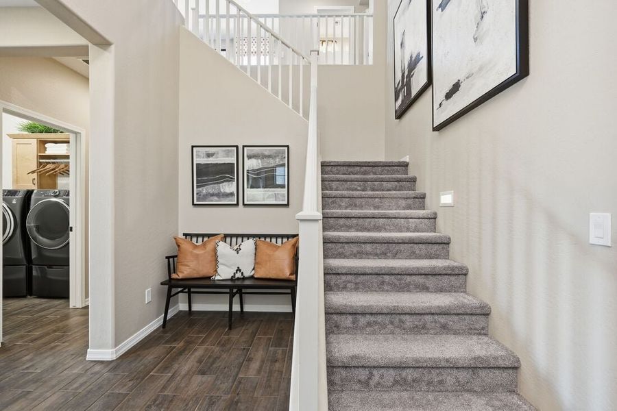 Representative furnished interior of a home built from the Wedgewood by Taylor Morrison in La Mira Discovery Collection, Mesa (Image 19). Representative furnished interior of a home built from the Wedgewood by Taylor Morrison in La Mira Discovery Collection, Mesa (Image 19).