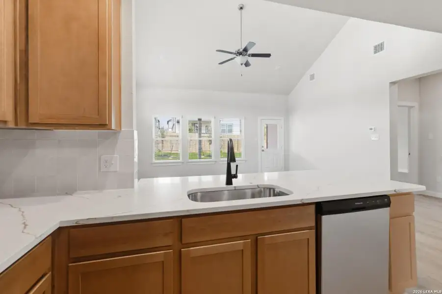 Close-up of interior finishes inside a home in Hunters Ranch, San Antonio (Image 13).