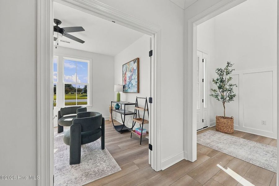 Furnished interior view inside a new home in Dixon Grove, Grimesland (Image 39).