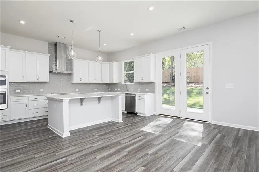 Furnished interior view inside a new home in Madison at Buice Lake, Acworth (Image 10).
