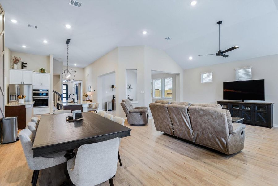 Open floor plan