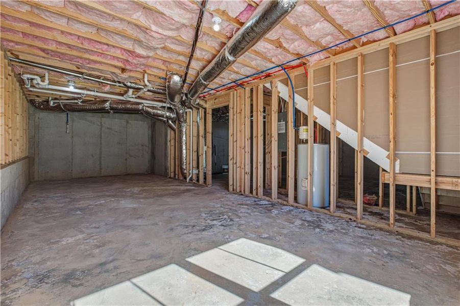 In-progress construction of a new home in , Dahlonega, GA (Image 58).