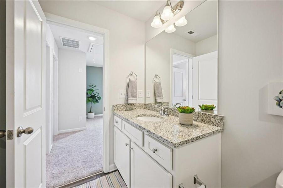 Furnished interior view inside a new home in Creekside Village, Lithonia (Image 15).