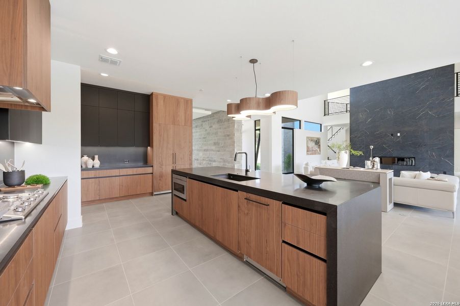 Furnished interior view inside a new home in , San Antonio (Image 56).