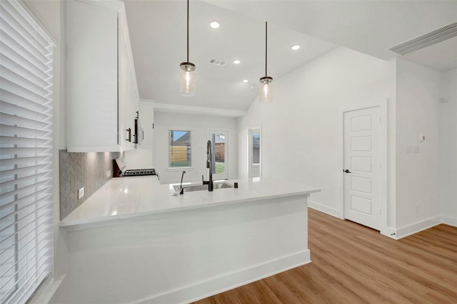 Furnished interior view inside a new home in Marvida, Cypress (Image 18).