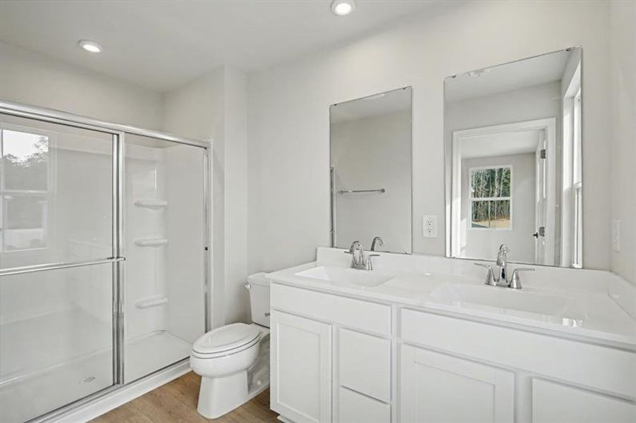 Furnished interior view inside a new home in Sterling Oaks, Ash (Image 5).