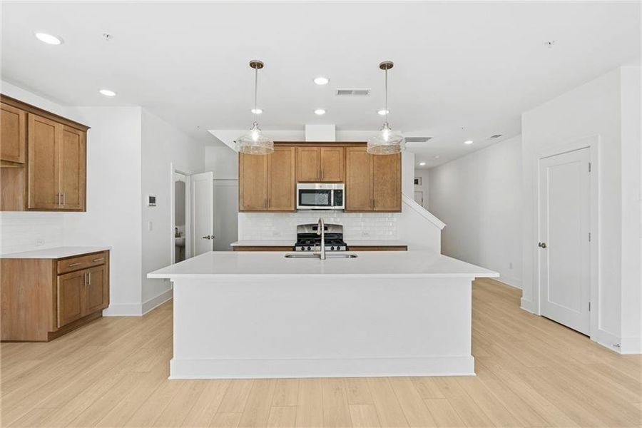 Furnished interior view inside a new home in Grandview Terrace, Canton (Image 6).