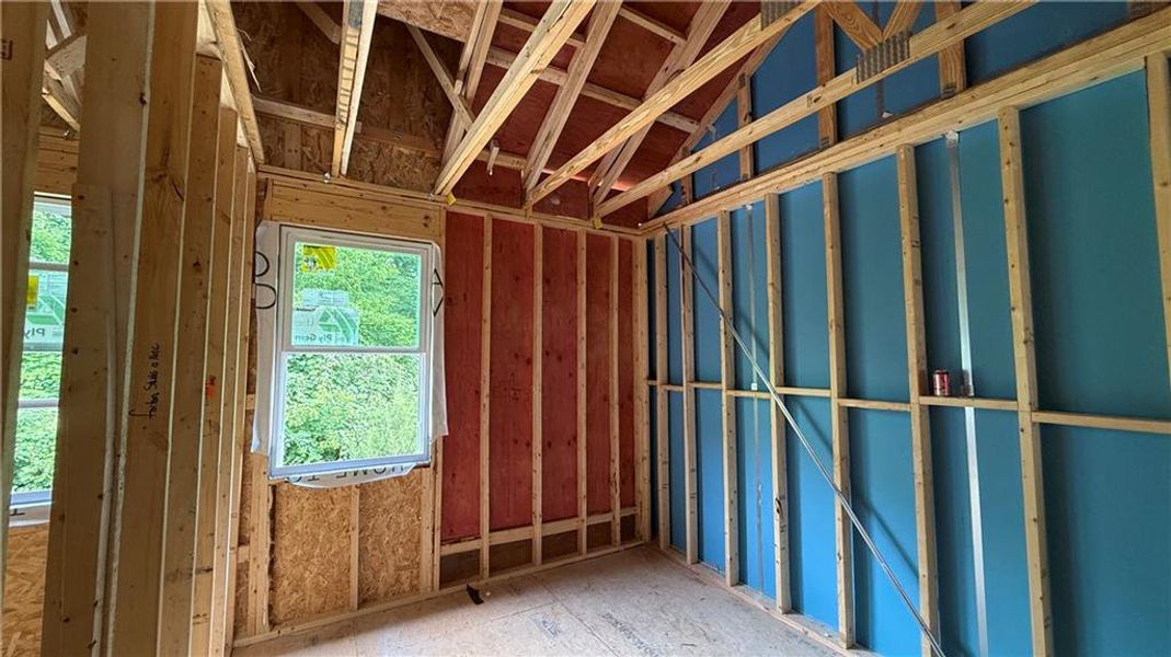 In-progress construction of a new home in Park Vue, Atlanta, GA (Image 32).