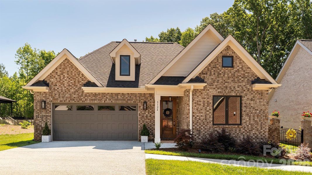 Front exterior of a new home in , Denver, NC, highlighting curb appeal (Image 23). Front exterior of a new home in , Denver, NC, highlighting curb appeal (Image 23).