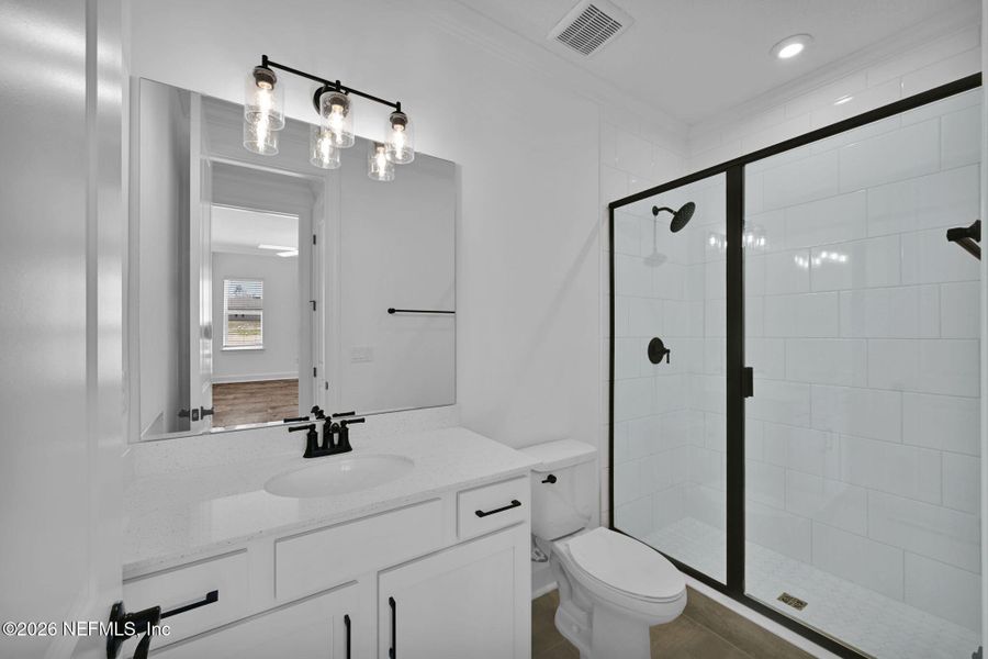 Furnished interior view inside a new home in Creighton Pointe, Fleming Island (Image 6).