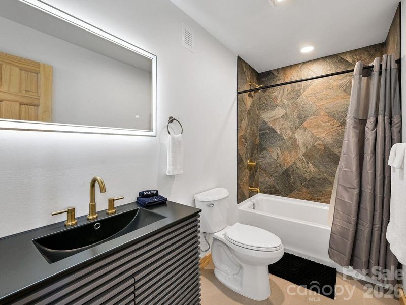 Furnished interior view inside a new home in , Canton (Image 15).