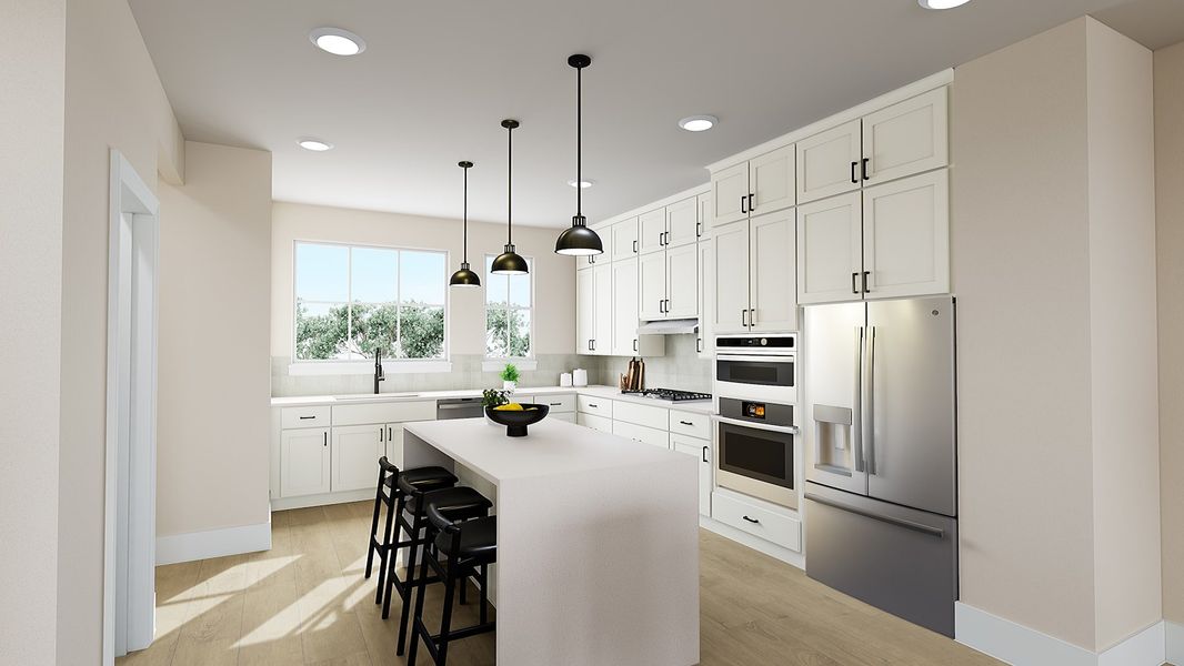 Representative furnished interior of a home built from the Duncan by Tri Pointe Homes in Old Town Village, Waxhaw (Image 4).
