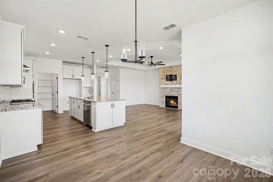Spacious, unfurnished interior of a new home in Carolina Riverside, Belmont (Image 19).
