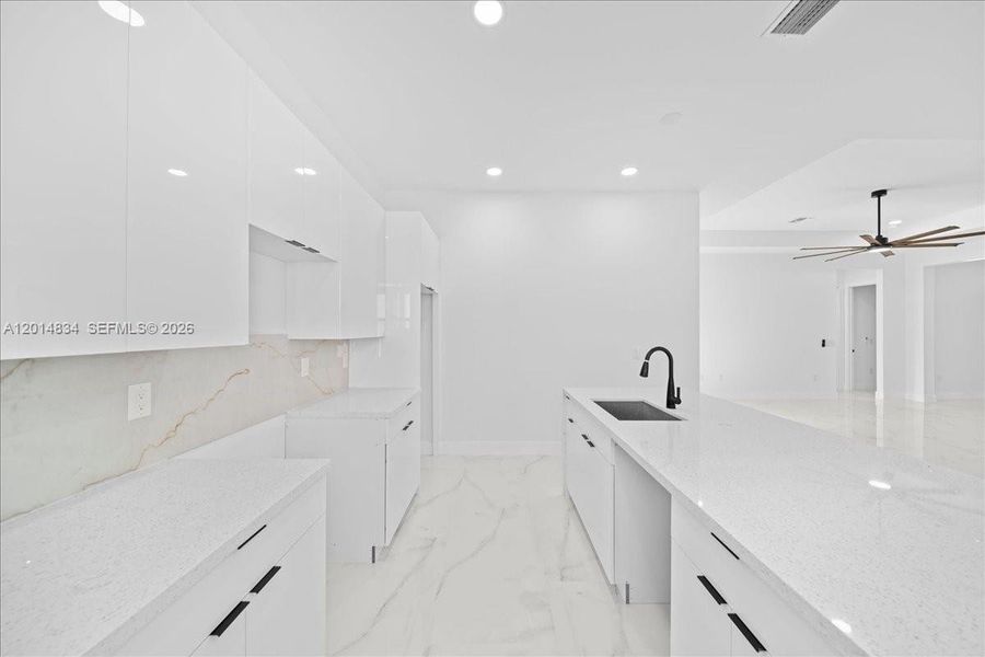 Furnished interior view inside a new home in , Lehigh Acres (Image 7).