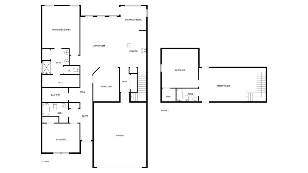 2D floor plan layout of this home in Edgewater, Lancaster, SC (Image 5). 2D floor plan layout of this home in Edgewater, Lancaster, SC (Image 5).