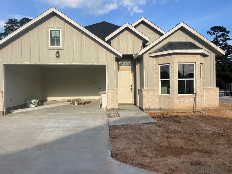 In-progress construction of a new home in , Houston, TX (Image 4).