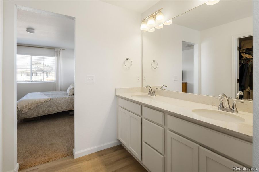 Furnished interior view inside a new home in Creekside Village, Thornton (Image 25). Furnished interior view inside a new home in Creekside Village, Thornton (Image 25).