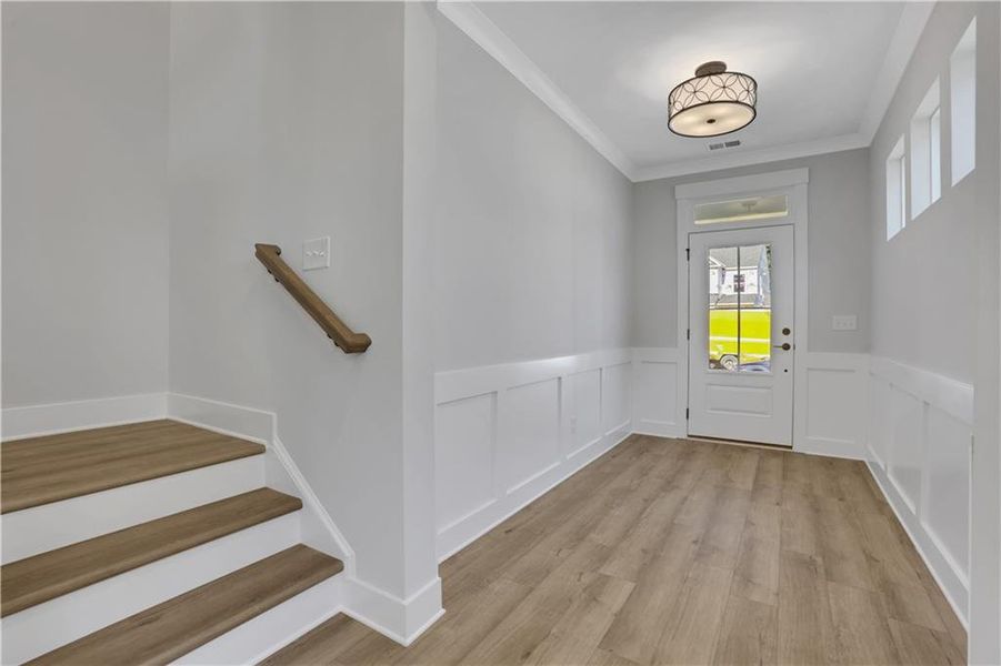 Spacious, unfurnished interior of a new home in Villas at Dawsonville, Dawsonville (Image 31). Spacious, unfurnished interior of a new home in Villas at Dawsonville, Dawsonville (Image 31).