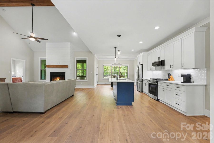 Furnished interior view inside a new home in , Denver (Image 10).