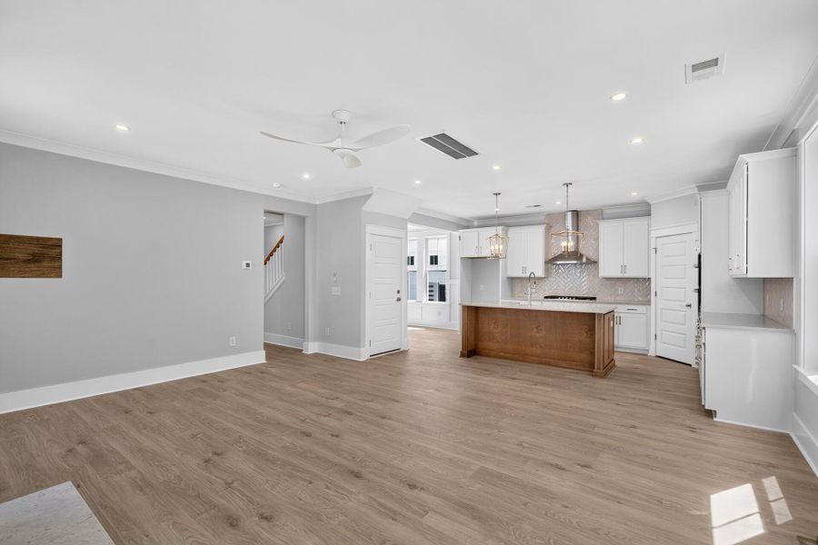 Spacious, unfurnished interior of a new home in Waterloo Estates, Johns Island (Image 25).