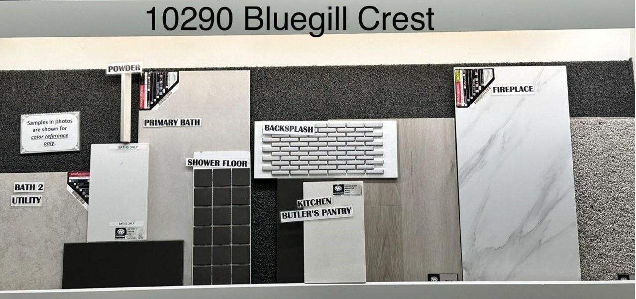 Sample of building materials used in homes in Chambers Creek, Willis (Image 3).