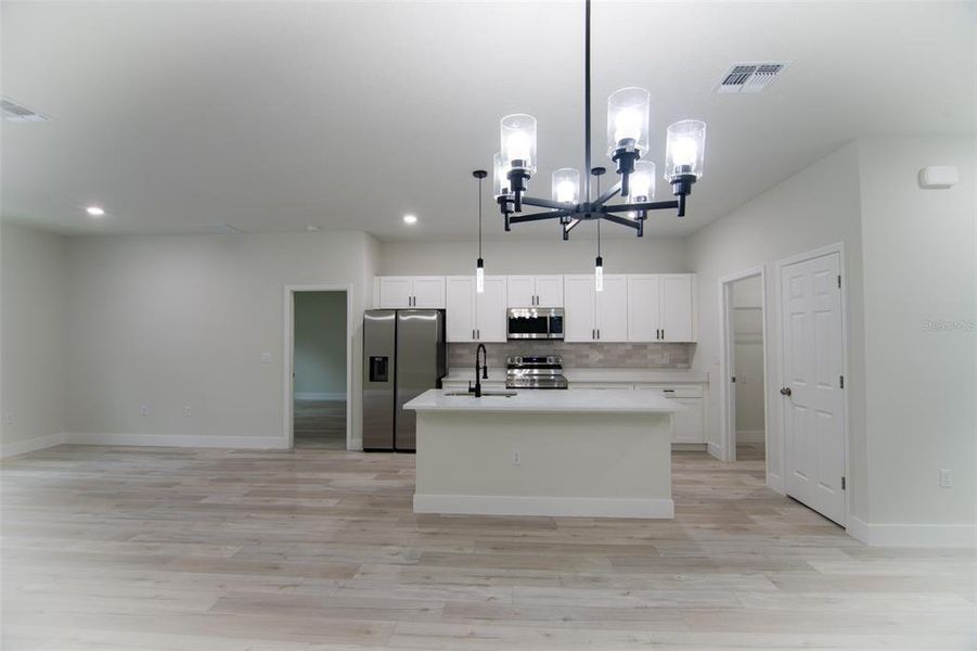 Furnished interior view inside a new home in , Ocala (Image 8).