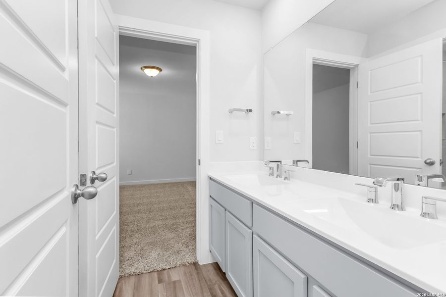 Furnished interior view inside a new home in , San Antonio (Image 9).