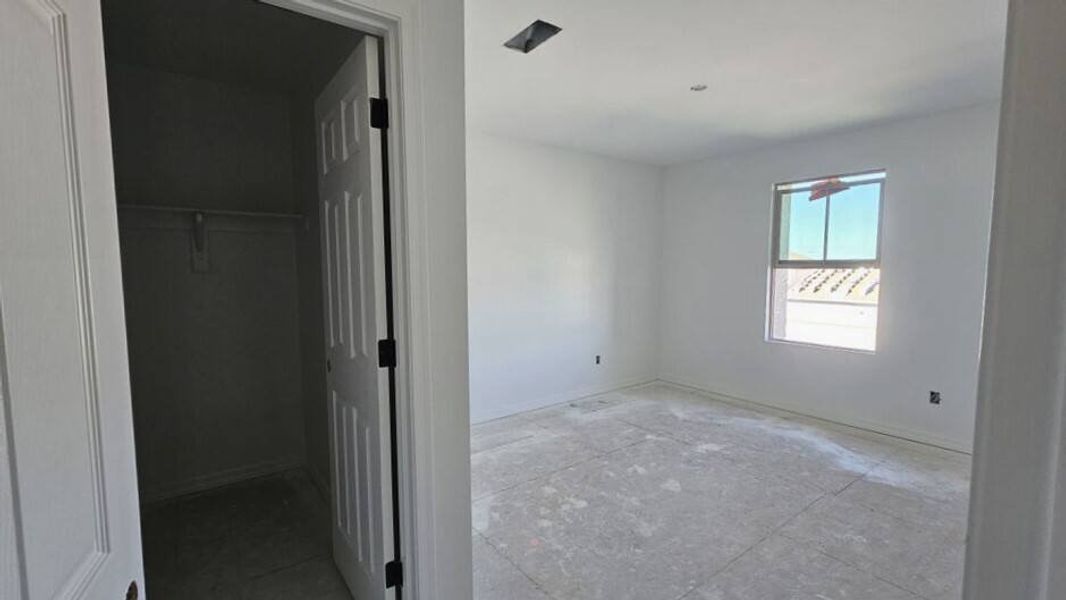 Bedroom 3 with walk in closet