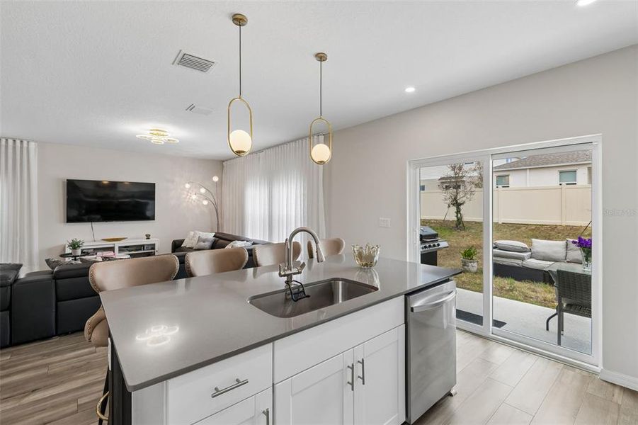 Furnished interior view inside a new home in , Haines City (Image 14).