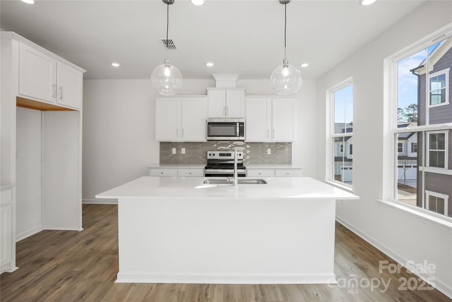 Furnished interior view inside a new home in Galloway Towns, Charlotte (Image 10).