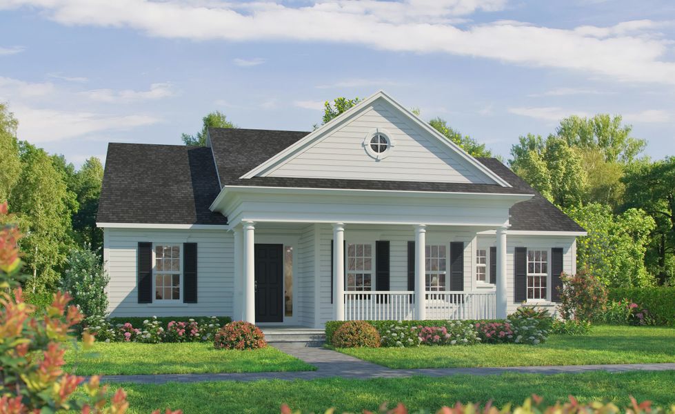 Representative exterior photo of a completed home built from the Duval by ICI Homes in Seven Pines, Jacksonville, FL (Image 2). Representative exterior photo of a completed home built from the Duval by ICI Homes in Seven Pines, Jacksonville, FL (Image 2).