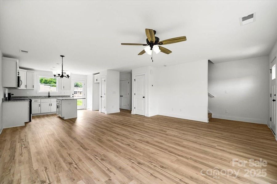 Furnished interior view inside a new home in , Albemarle (Image 8).