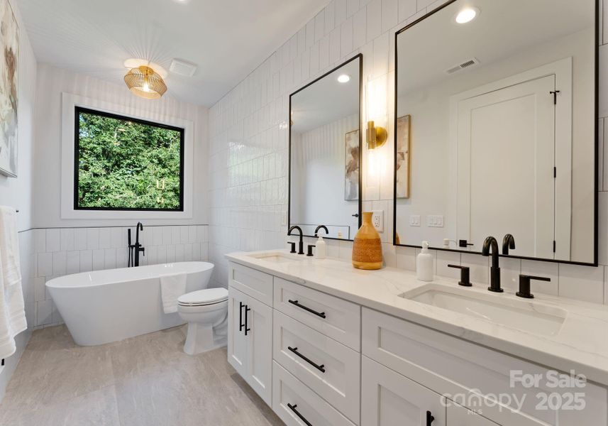 Furnished interior view inside a new home in , Charlotte (Image 11). Furnished interior view inside a new home in , Charlotte (Image 11).