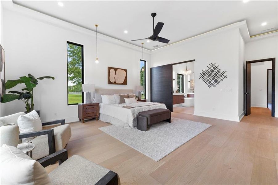 Furnished interior view inside a new home in , McDonough (Image 51).
