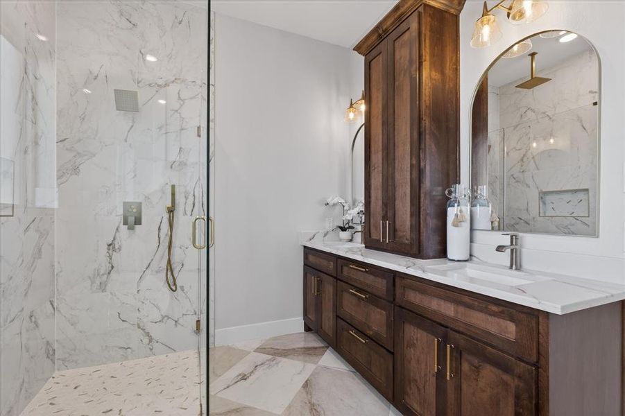 Furnished interior view inside a new home in , Celeste (Image 6).