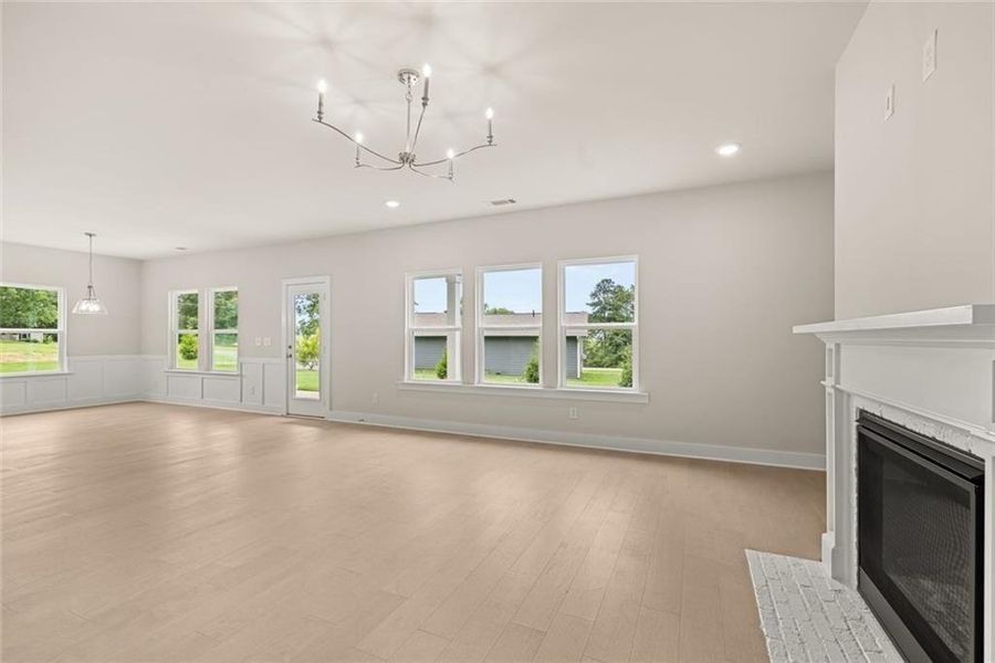 Spacious, unfurnished interior of a new home in , Cumming (Image 37).