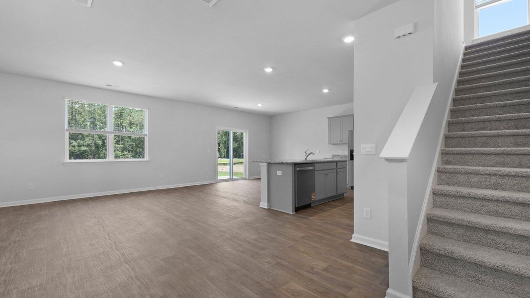 Spacious, unfurnished interior of a new home in Pine Hills at Cane Bay, Summerville (Image 22). Spacious, unfurnished interior of a new home in Pine Hills at Cane Bay, Summerville (Image 22).