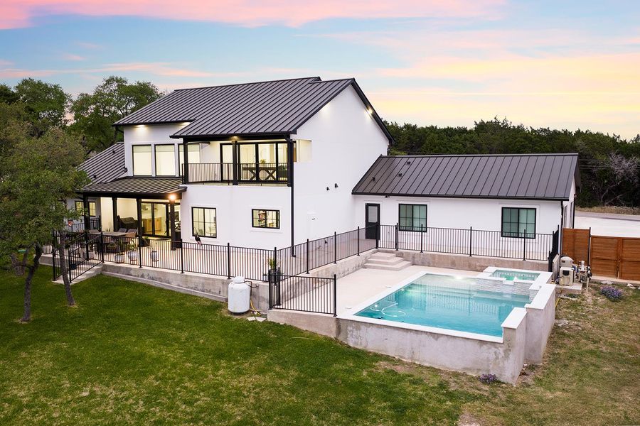 Exterior details and patio area of a home in , Belton (Image 24).