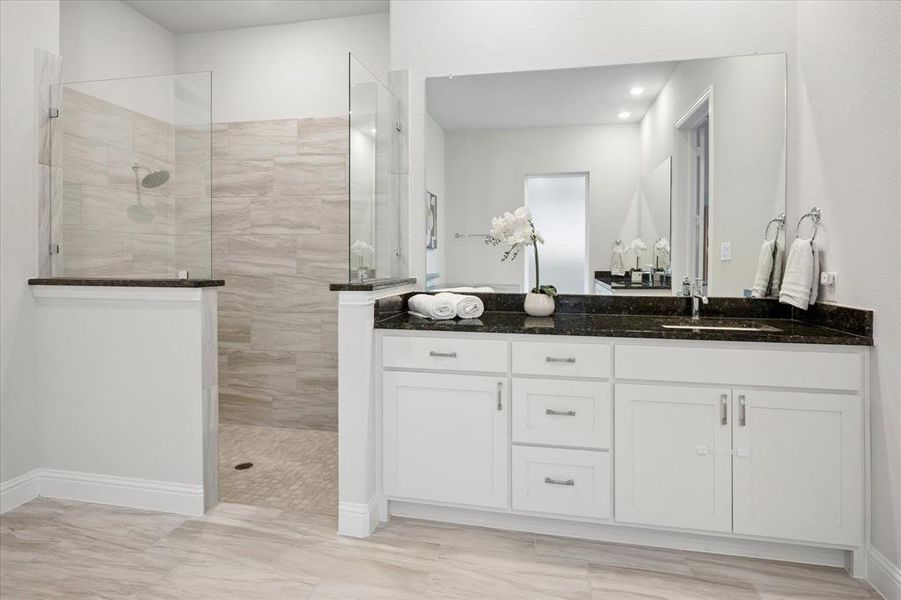 Furnished interior view inside a new home in , Northlake (Image 9).