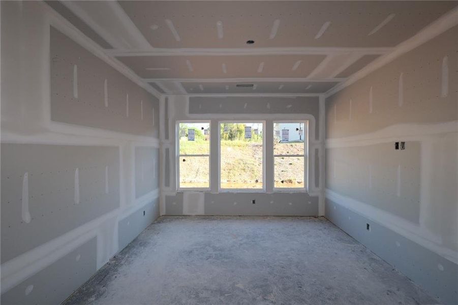 In-progress construction of a new home in Old Mill Preserve, Dallas, GA (Image 4).