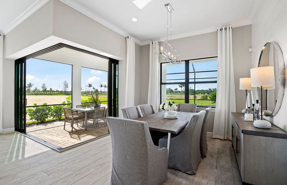 Zero-corner sliding glass door  option allows to indoor/outdoor living