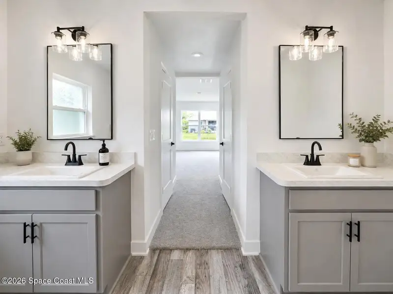 Furnished interior view inside a new home in Palm Bay, Palm Bay (Image 10). Furnished interior view inside a new home in Palm Bay, Palm Bay (Image 10).