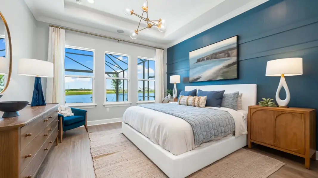 Furnished interior view inside a new home in Skye Ranch Community Group Page, Sarasota (Image 6).