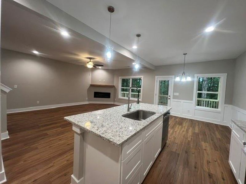 Furnished interior view inside a new home in , Mount Airy (Image 4).