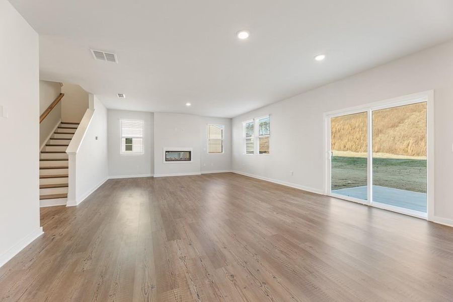 Spacious, unfurnished interior of a new home in Parkview Estates, South Fulton (Image 24). Spacious, unfurnished interior of a new home in Parkview Estates, South Fulton (Image 24).