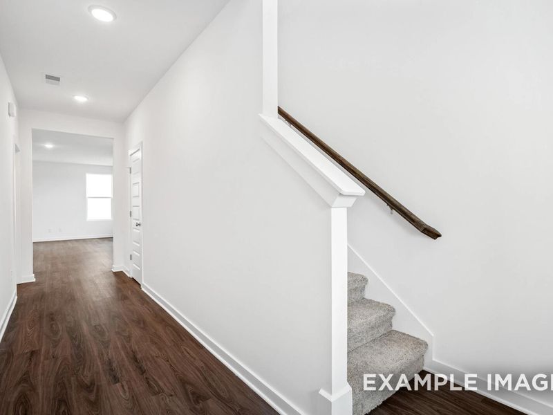 Representative unfurnished interior of a home built from the The Grayson A by Davidson Homes LLC in Sage Farms, White House (Image 19).
