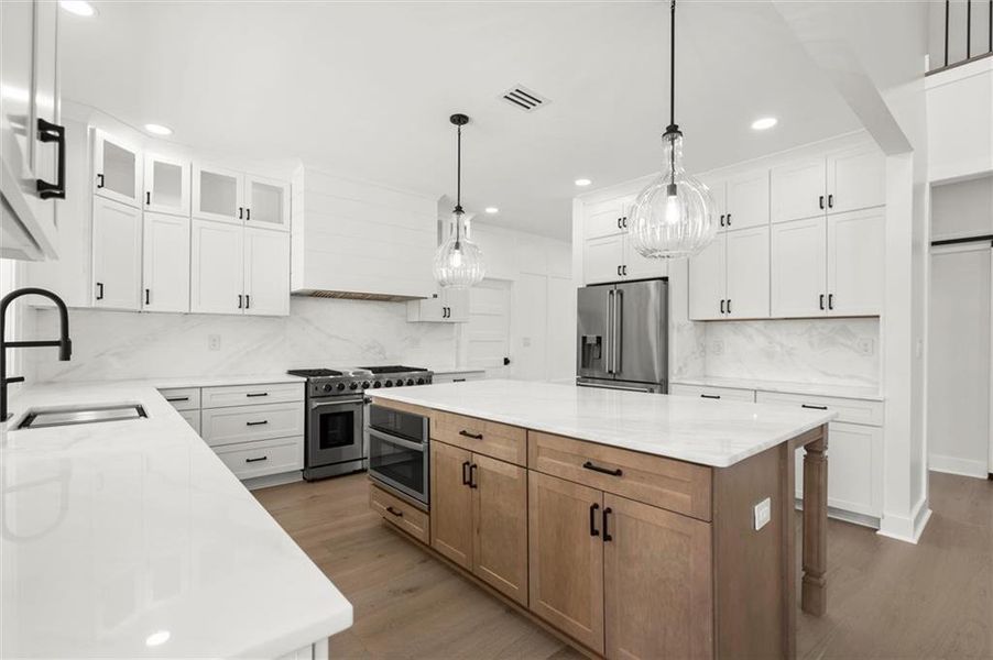 Furnished interior view inside a new home in , Canton (Image 44).