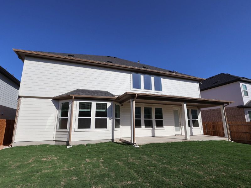 Exterior details and patio area of a home in Barksdale, Leander (Image 23). Exterior details and patio area of a home in Barksdale, Leander (Image 23).